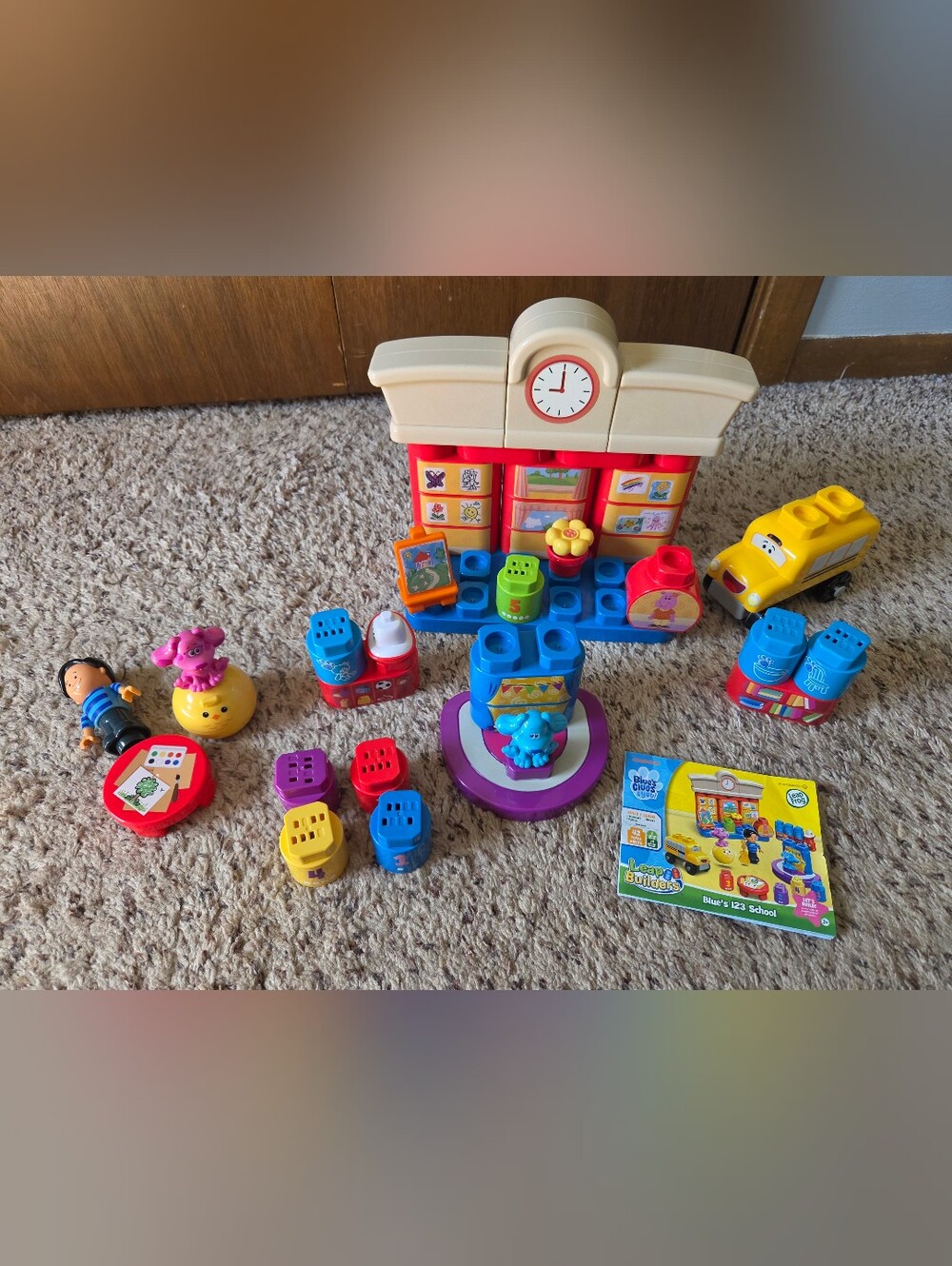 Blues Clues 123 School Leap Builders Set Leap Frog